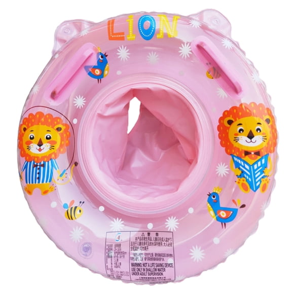 Flotador de natación para bebé, anillo de natación inflable con asiento flotante, productos para piscina para bebés con asas