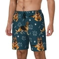 thumbnail image 2 of Fotbe German Shepherd Dog Men’s Swim Trunks Quick Dry Swim Shorts Board Shorts with Mesh Lining-X-Large, 2 of 9