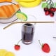 thumbnail image 3 of Juego de cepillos limpiadores de pajitas reutilizables de 3 piezas Pajitas de acero inoxidable (B) JShteea  Libre de BPA, 3 of 7