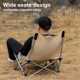 thumbnail image 4 of Silla plegable para acampar al aire libre, silla de tela Oxford para senderismo, pesca, portátil, 4 of 8