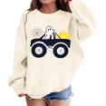 thumbnail image 4 of Mercatoo Halloween Sweatshirt for Boys Girls Graphic Printed Crewneck Long Sleeve Pullover Fall Loose Casual Tops, 4 of 6