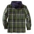 thumbnail image 5 of Chaqueta para hombre Abrigos gruesos Botones de manga larga a cuadros Nituyy GL714-NZ17489C7, 5 of 5