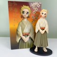 thumbnail image 1 of Demon Slayer: Kimetsu no Yaiba Figura 21 Nezuko Zenitsu Llama Pilar Mariposa Ninja Kyōjuro Modelo Adornos Al Por Mayor, 1 of 5