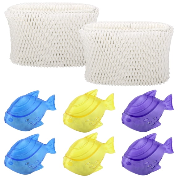 AMI PARTS WF2 Humidifier Wick Filter Replacement and 6 Packs Cool Mist Humidifier Filters