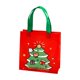 thumbnail image 2 of Bolsa navideña de tela no tejida | Adorables diseños de Papá Noel, muñeco de nieve, árbol de Navidad y ciervo | Bolsa reutilizable para guardar regalos | Diseño plegable de 22 x 22 x 9 cm, 2 of 5