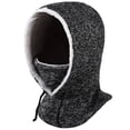 thumbnail image 2 of YAOBAMM Bike Warm Winter Sports Hat Autumn Winter Fleece Lining Balaclava Hat Outdoor Riding Full Face Guard Windproof Adjustable Drawstring Ski Cap, 2 of 7