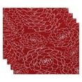 thumbnail image 3 of Simply Daisy 18" x 14" Olena Floral Print Placemat (Set of 4), 3 of 5
