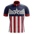 thumbnail image 1 of Captain America Cycling Jersey - L, 1 of 3