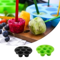 Bakeware Non Stick Silicone Air Fryer Pan for Baking Round Cakes and Cupcakes - 7 Piece Recipe Tray Set