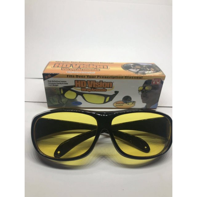 Windproof Riding Shake Tone Same Style Night Vision Goggles Wrap Arounds TV Set Sunglasses