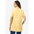 thumbnail image 2 of Woman Within Plus Size Perfect Short-Sleeve Polo Shirt, 2 of 6
