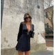 thumbnail image 4 of SAYOO Vestido de manga larga de estilo femenino SAYOO moda, 4 of 6