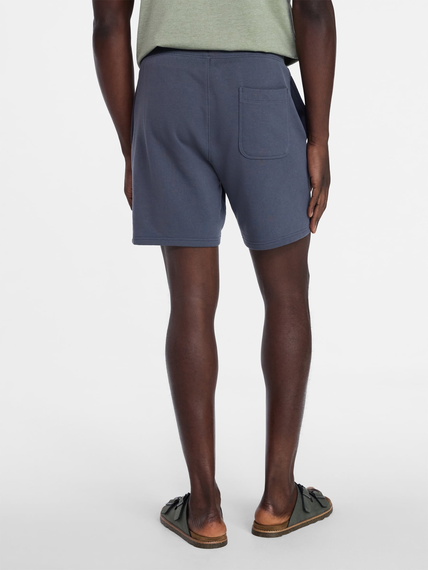 George Men's Washed Terry Shorts 8", Size S-3XL