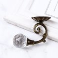 thumbnail image 2 of 2 piezas de cortina de pared con borlas, gancho con cordones, gancho para ropa, abrigo, sombrero, colgador de toallas (bronce) ER, 2 of 5