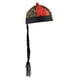 thumbnail image 4 of Bewildely Chinese Oriental Cap with Ponytail Hat Child Props Cosplay Type3 NO3, 4 of 6