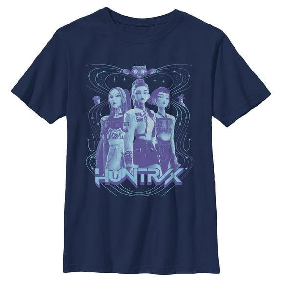 Boys KPop Demon Hunters Huntrix Honmoon T Shirt