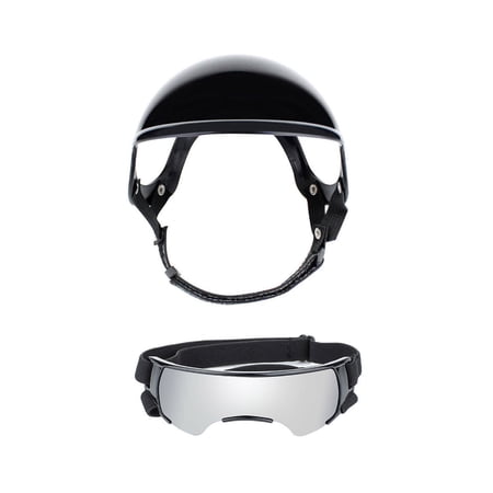 Fashion Pet and Sun Glasses Set With Adjustable Size For Secure Wear Outdoor Activity Hiking Camping Pet Headwear