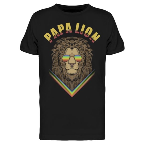 Papa Lion Tee Men's -Image by Shutterstock