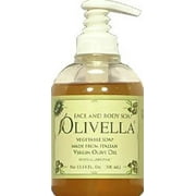 2 Pack - Olivella Virgin Olive Oil Face and Body Liquid Soap 10.14 oz