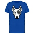 thumbnail image 1 of Bullterrier Logo T-Shirt Men -Image by Shutterstock, Male Large, 1 of 2