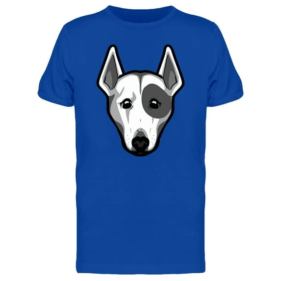 Bullterrier Logo T-Shirt Men -Image by Shutterstock, Male Large