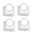 thumbnail image 5 of UPOUART Bathroom Curtain Rod Holder White 1.6x1.1x2in, 5 of 8