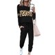 thumbnail image 1 of Conjunto Deportivo PRETTYGARDEN 2 Piezas Leopardo Negro XL, 1 of 6