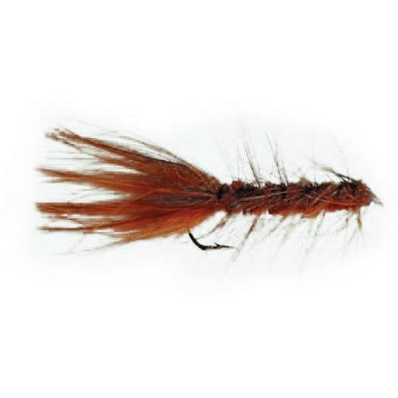 Jackson Cardinal Flies Brown Wooly Bugger