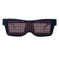 thumbnail image 1 of Minnieouse Las gafas LED inalámbricas verdaderas luminosas se iluminan con el control de la aplicación que brilla intensamente Carnival Club Lentes rojo Minnieouse JJ25635-01B, 1 of 6