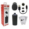 thumbnail image 1 of Motorola Moto Hint Smart Wireless Earbud with Charge Case 89800N In-Ear Bluetooth Headset Hint+ Plus Charging Case, 1 of 6