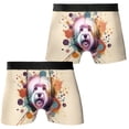 thumbnail image 3 of Havanese Portrait Watercolor Vintage Retro Styles All Over Print Boxer Briefs Underwear for Men Dad Havanese Dog Lover Gifts Idea - 00001, 3 of 6