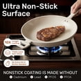 thumbnail image 5 of Granitestone 14 Inch Non Stick Frying Pans with Lid, Large Frying Pans Nonstick with Lid, Skillet with Helper Handle, Multipurpose Nonstick Frying Pan with Lid, Dishwasher Safe, 5 of 10