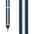 thumbnail image 2 of SuspenderStore Dressy Striped Grosgrain Suspenders- 1.38-Inch Wide - Clip - 9 Colors & 2 Sizes, 2 of 4
