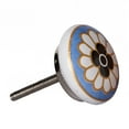 thumbnail image 3 of Knob-It Vintage Cabinet Drawer Knobs 8-Piece Hand Painted 6-Inch Bohemian Style, 3 of 5