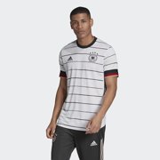 adidas 2020-21 Germany Home Authentic Jersey - White-Black S