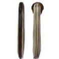 thumbnail image 4 of Sego Long Thick Claw Ponytail Hair Extension Synthetic Curly Real Hair Piece Big Wave Clip in Hair Extensions For Women, 4 of 10