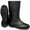 Black, variant on MeMoride Men's Waterproof Rain Boots Mid Calf Rubber Boots for Fishing Farming Gardening