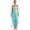 Turquoise, variant on iiniim Women Arabian Princess Sequins Belly Dance Jumpsuits Halloween Party Blue S