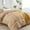 Khaki-King, variant on Down Alternative Comforter King Size Duvet Insert All Season With Corner Tabs White 106x90inches