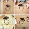 thumbnail image 3 of AURARMLET Diadema Con Sombrero Pirata Negro Y Lazo Para Eventos De Disfraces Y Cosplay Femenino, 3 of 8