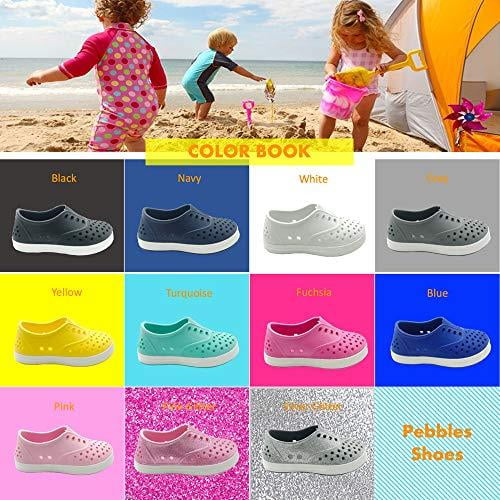 PEBBLES Kids EVA Sneaker with New Ultrasoft EVA Material Arch Support Boys & Girls Waterproof Breathable Slip On Sneaker Flexible and Lightweight
