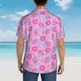thumbnail image 6 of Daiia Donuts Hawaiian Shirt for Men Gentle Cotton Regular Short Sleeve Casual-XX-Large, 6 of 9