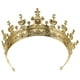 thumbnail image 4 of Tocado de corona de rey para hombre, corona de príncipe retro vintage, corona para la corte real, para bailes de graduación y celebraciones de cumpleaños., 4 of 7