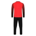 thumbnail image 4 of Zaldita Boys Goalkeeper Soccer Jersey Football Training Uniform Sponge Padded T-shirt And Long Pants Set Red 15-16, 4 of 7