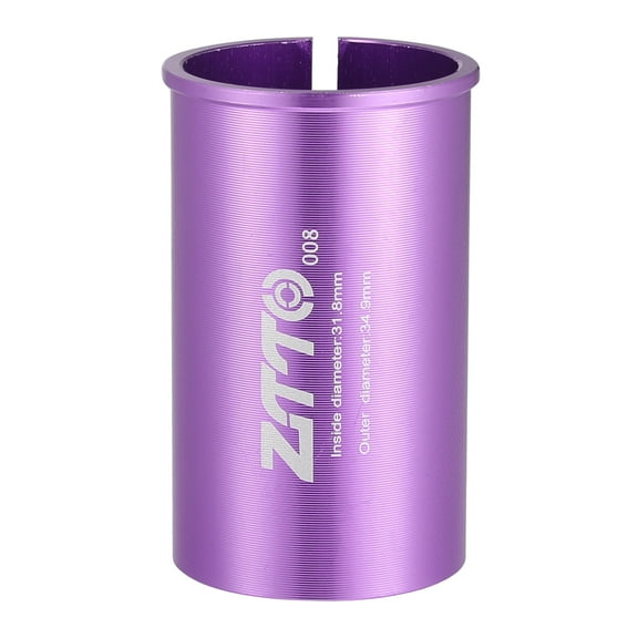 Unique Bargains Bicycle Seatpost Shim Adapter Durable 31.8mm 1.25" ID 34.9mm 1.37" OD Bicycle Accessories Purple