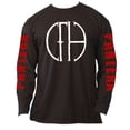 thumbnail image 4 of Pantera Unisex Long Sleeve T-Shirt: Frayed Logo (Sleeve Print), 4 of 4