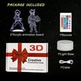 thumbnail image 3 of Lámpara Ilusión 3D FDAKIT MHA Deku & Bakugou LED, 3 of 6