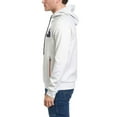 thumbnail image 2 of Fila Men's Ezra Tech Hoodie Light Grey Marl-Peacoat-Chinese Red lm935211-268, 2 of 4