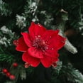 thumbnail image 6 of Glitter Magnolia Stem, Sparkling Floral Pick for Trees, Wreaths, and Holiday Arrangements, 6 of 6