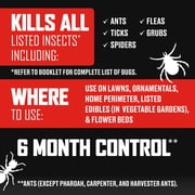 Ortho BugClear Lawn Insect Killer1, Kills Ants, Fleas, Ticks, Grubs and Spiders, 20 lb.